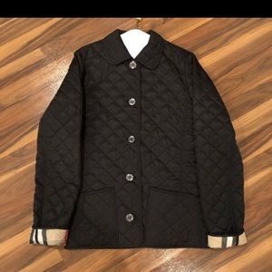 Authentic Burberry Girls Quilted Jacket